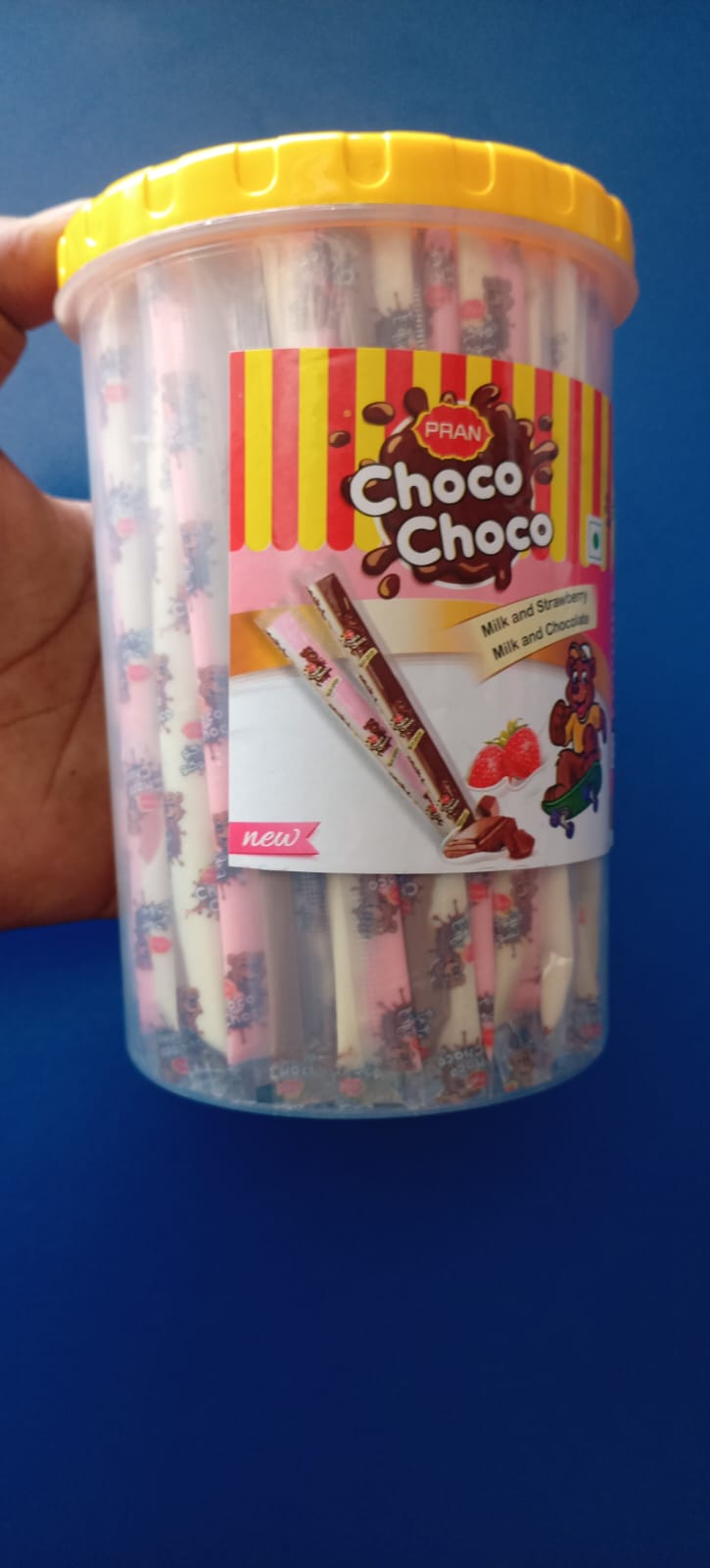 choco milk strawberry  80pcs