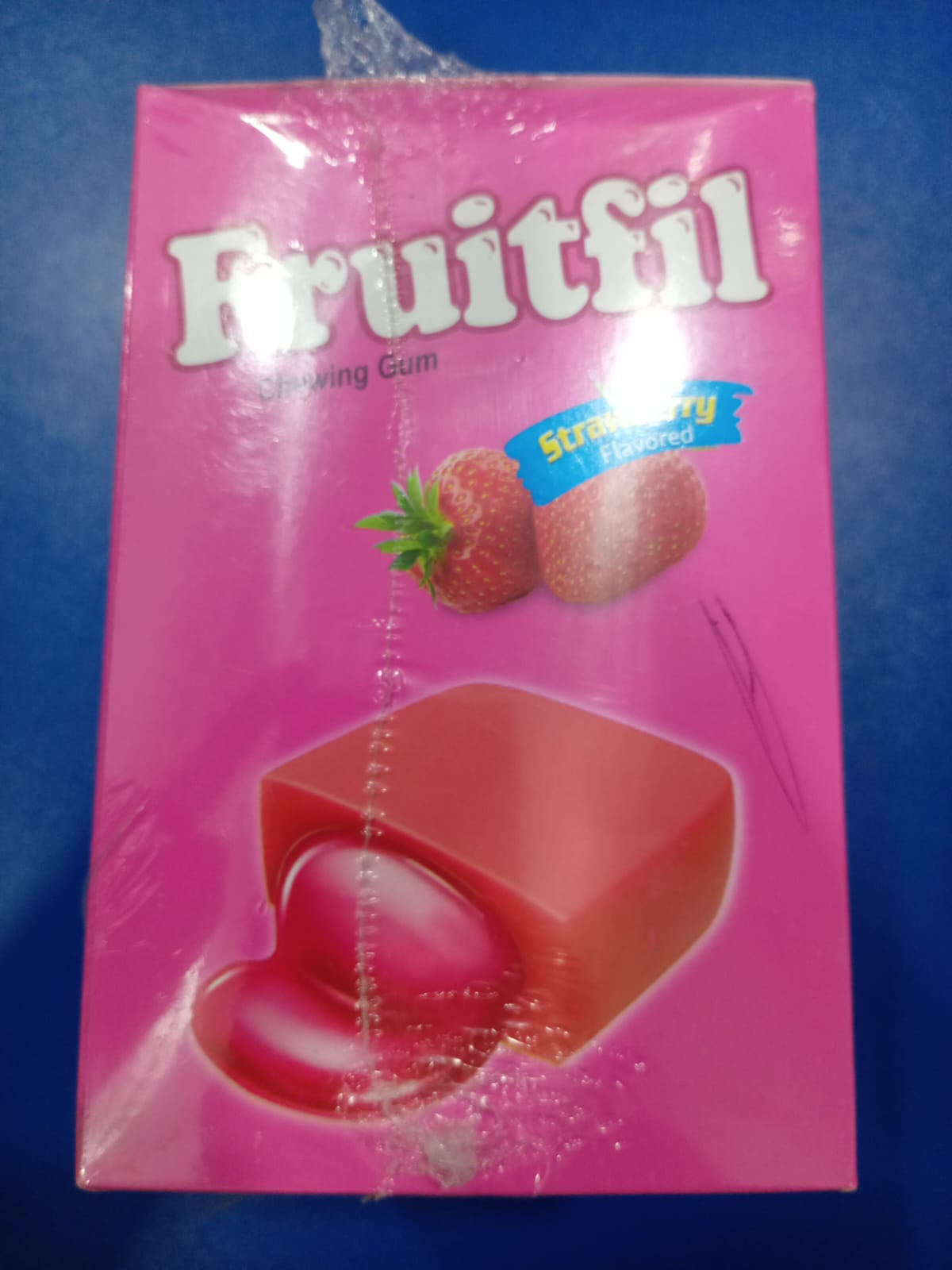 fruitfil whewing gum 75pcs/1box