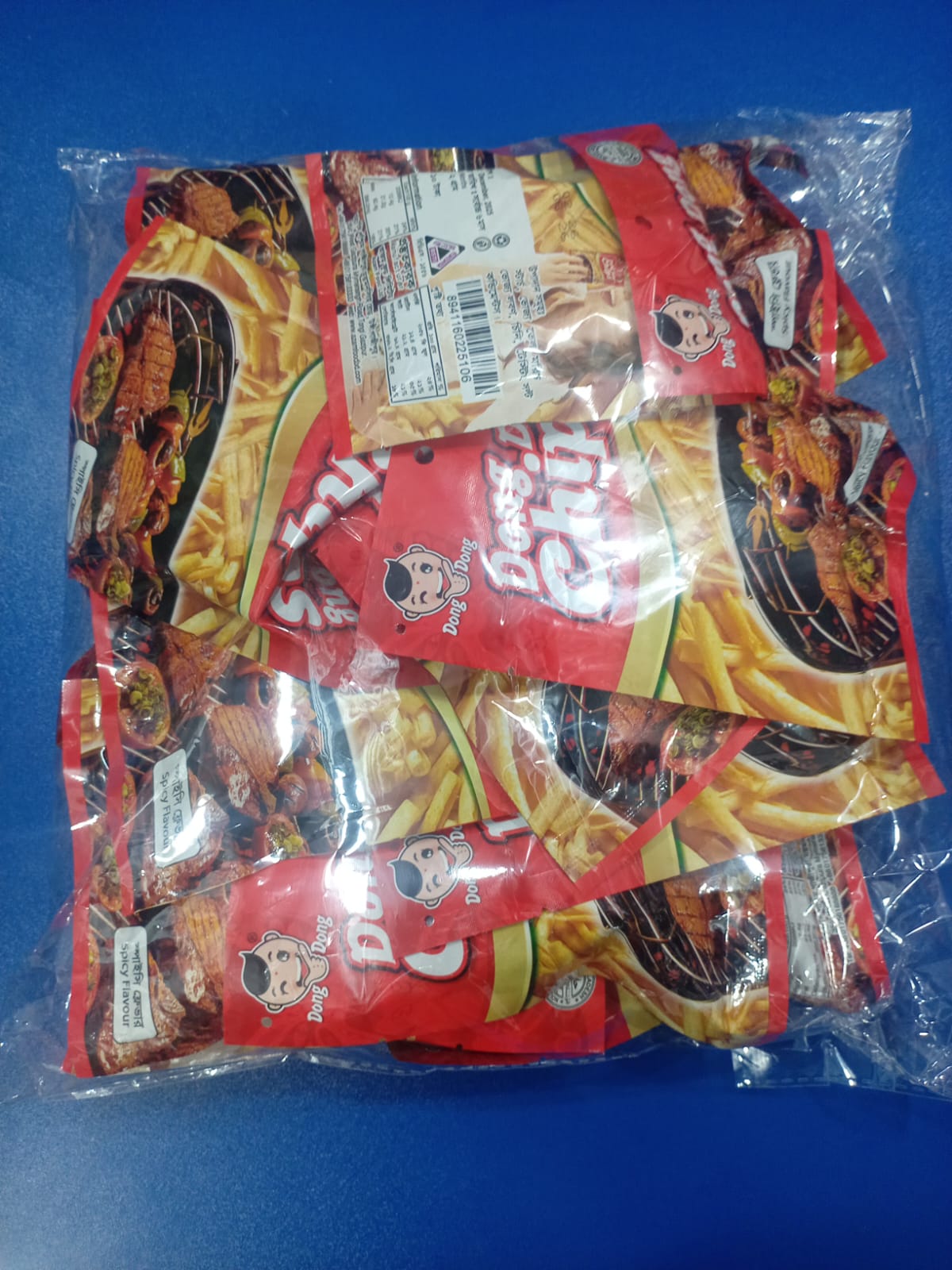 ডং ডং চিপস ১পারেকেট ২০পিস