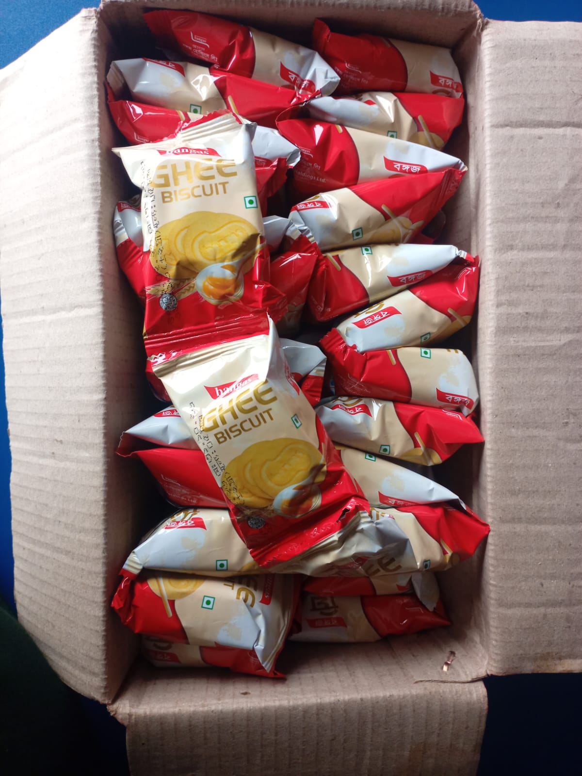 5taka ঘি বিস্কিট 48পিস 1প্যাকেট