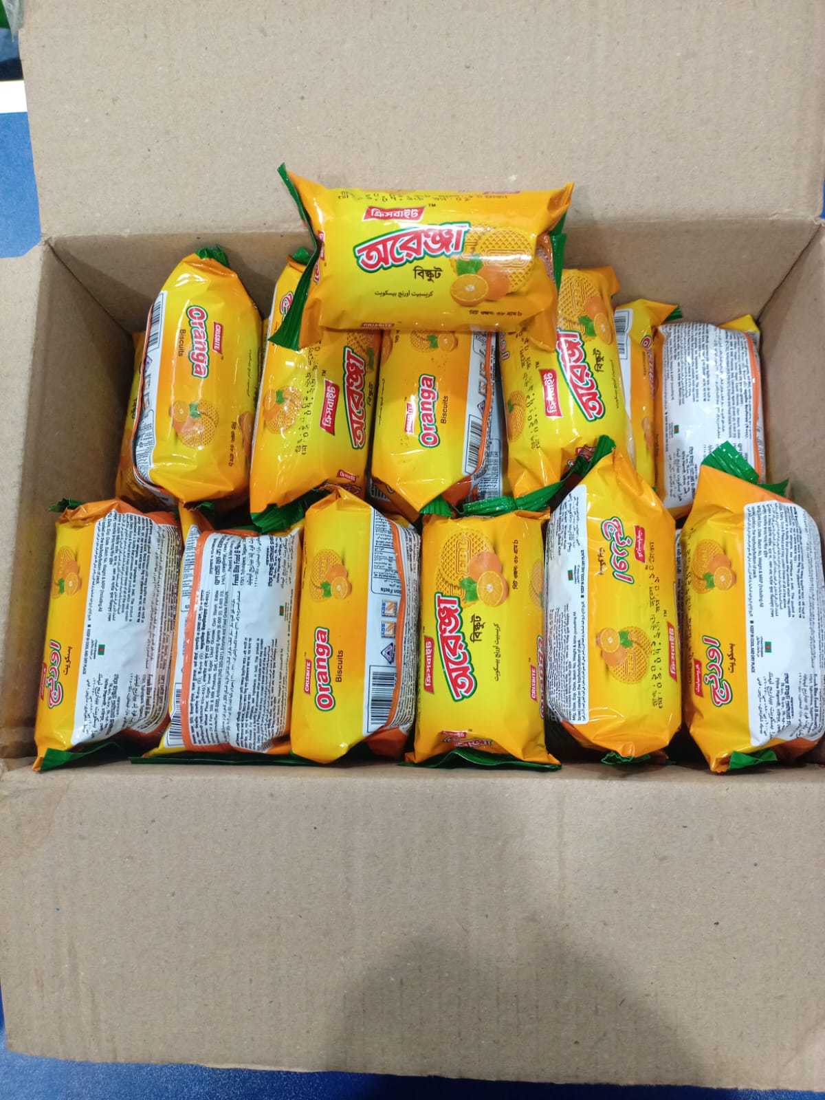 অরেঞ্জ বিস্কুট এক কাটুন ২৪পিছ